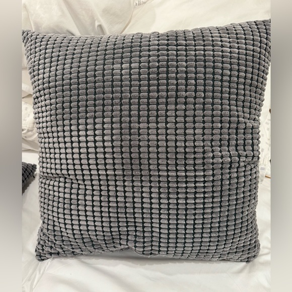 Dark Grey Pillow Cover - Picture 4 of 5